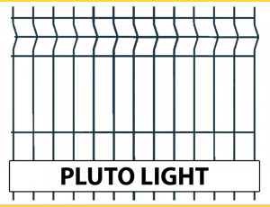 3D Gitterzaun PLUTO LIGHT 1030x2500 / ZN+PVC7016