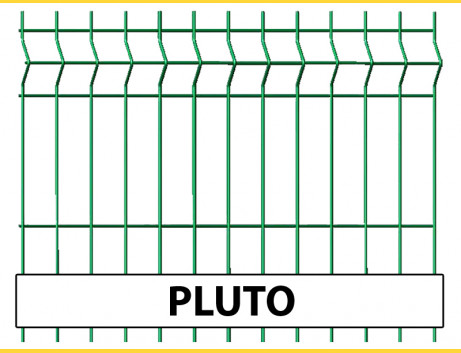 3D Gitterzaun PLUTO 0830x2500 / ZN+PVC6005