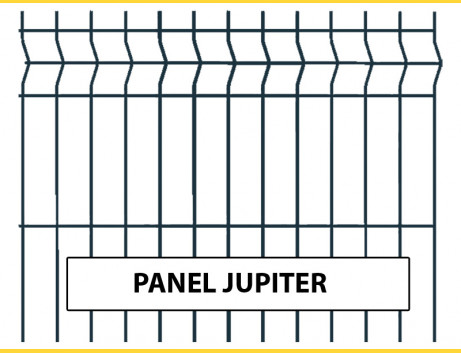 3D Gitterzaun JUPITER 1730x2500 / ZN+PVC7016