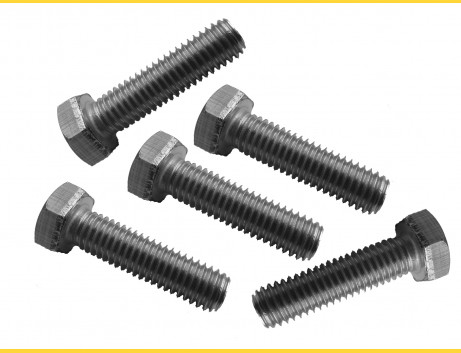 Screw STAINLESS STEEL / M8x40 - for ground screw / packing 10 pcs