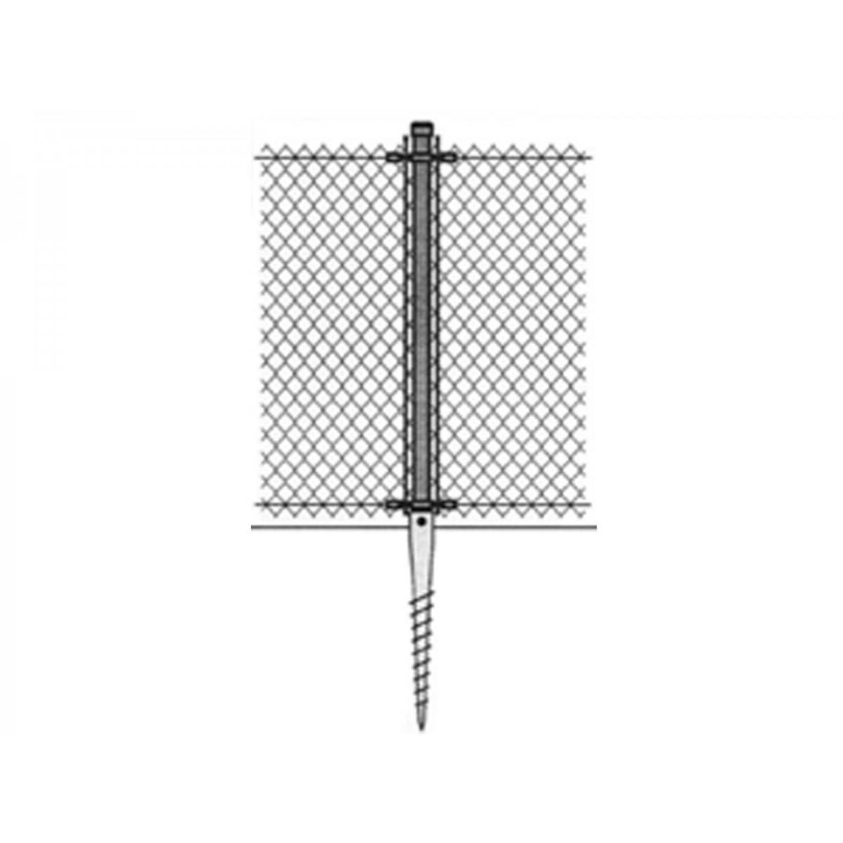 Földcsavar 68x1,50x650