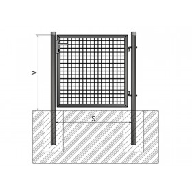 Furtka BJ ECO 2000x1000 / ZN+PCV7016