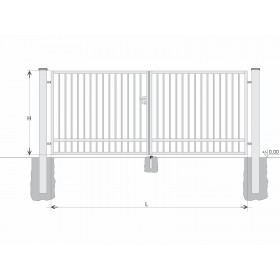 Kapu BD SOLID 1300x8000 / TYČ / HNZ