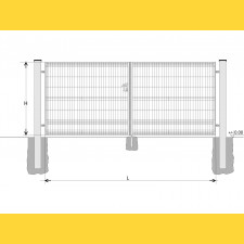 Tor BD SOLID 1400x6750 / GAL / HNZ