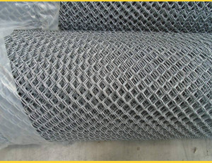 Chain link fence 20/1,80/100/10m / ZN