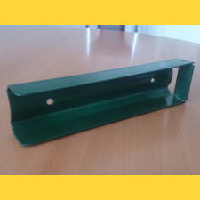 Base plate holder, metal / U / 200/50 / flat / HNZ