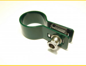 Panel clip for post 38mm / 5mm / ending / ZN+PVC6005