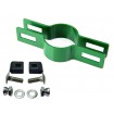 Táblarögzítő bilincs 38mm oszlopra / 4mm / köztes / ZN+PVC6005