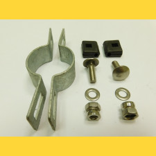 Panel clip for post 60mm / 4mm / continuous / HNZ