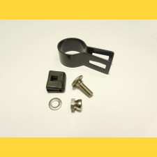 Panel clip for post 60mm / 5mm / ending / ZN+PVC7016