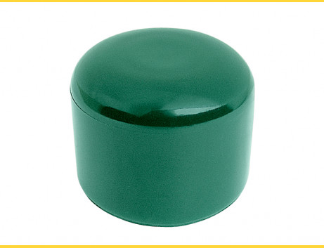 Cap PVC 60 mm / green
