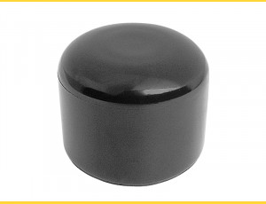 Cap PVC 60 mm / black