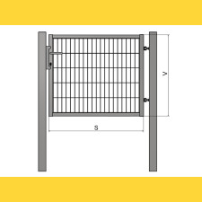 Brána BJ UNIVERZAL 1000x1000 / PAN / ZN+PVC7016