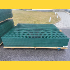 Doppelstabmatte 5/4/5 / 1230x2500 / ZN+PVC6005