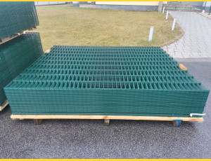 Fence panel DOUBLE 5/4/5 / 1630x2500 / ZN+PVC6005