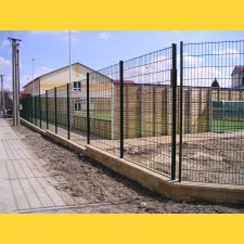 Fence panel DOUBLE 5/4/5 / 2030x2500 / ZN+PVC7016
