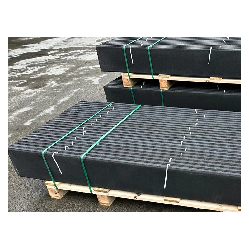 Base plate 2500x200x40 / anthracite