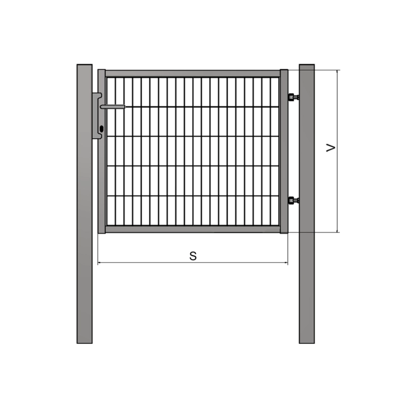 Gate BJ ORION 1200x1000 / PAN / ZN+PVC7016