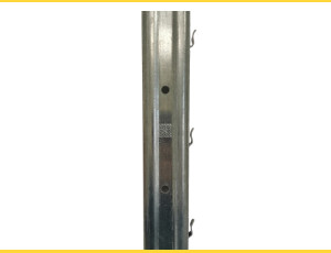 Zaunpfosten PRÉRIA 50x30x1,50x2300 / S250GD+Z275 / ZN