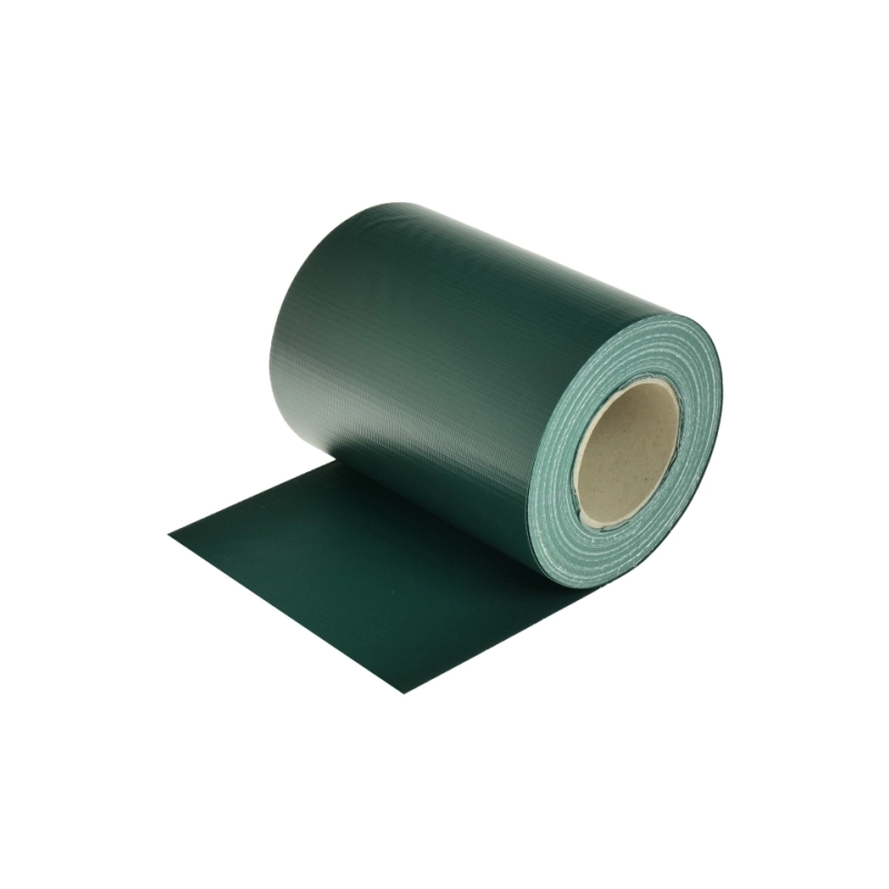 Taśma cieniująca PCV EXCL. 19cm / 35m + 20 szt. klips mocujący / RAL6005