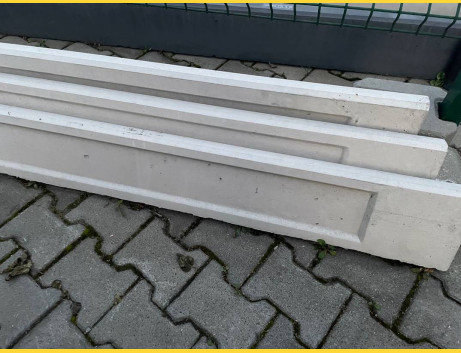 Cassette base plate 2500x200x50