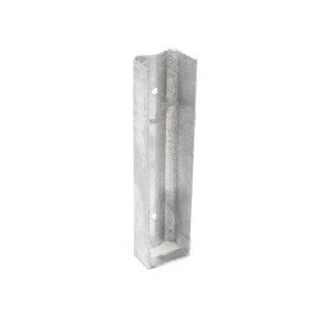 Beton lábazati elem tartó / U/200/40 / íves / HNZ