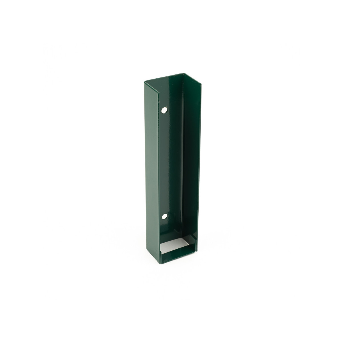 Beton lábazati elem tartó / U/300/50 / egyenes / ZN+PVC6005