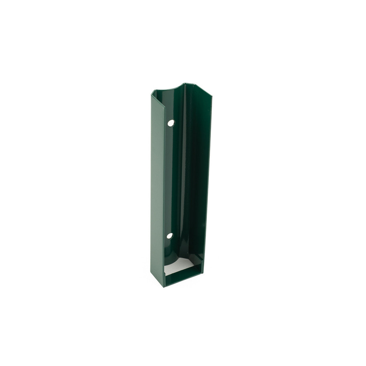 Držiak podhrabovej dosky / U/200/40 / oblý / ZN+PVC6005