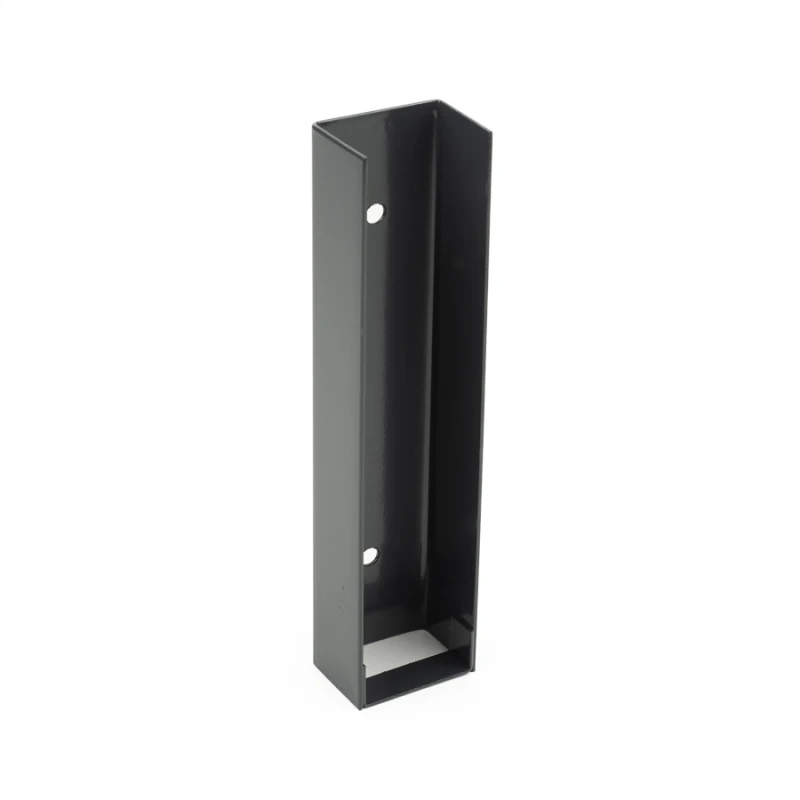 Beton lábazati elem tartó / U/300/50 / egyenes / ZN+PVC7016