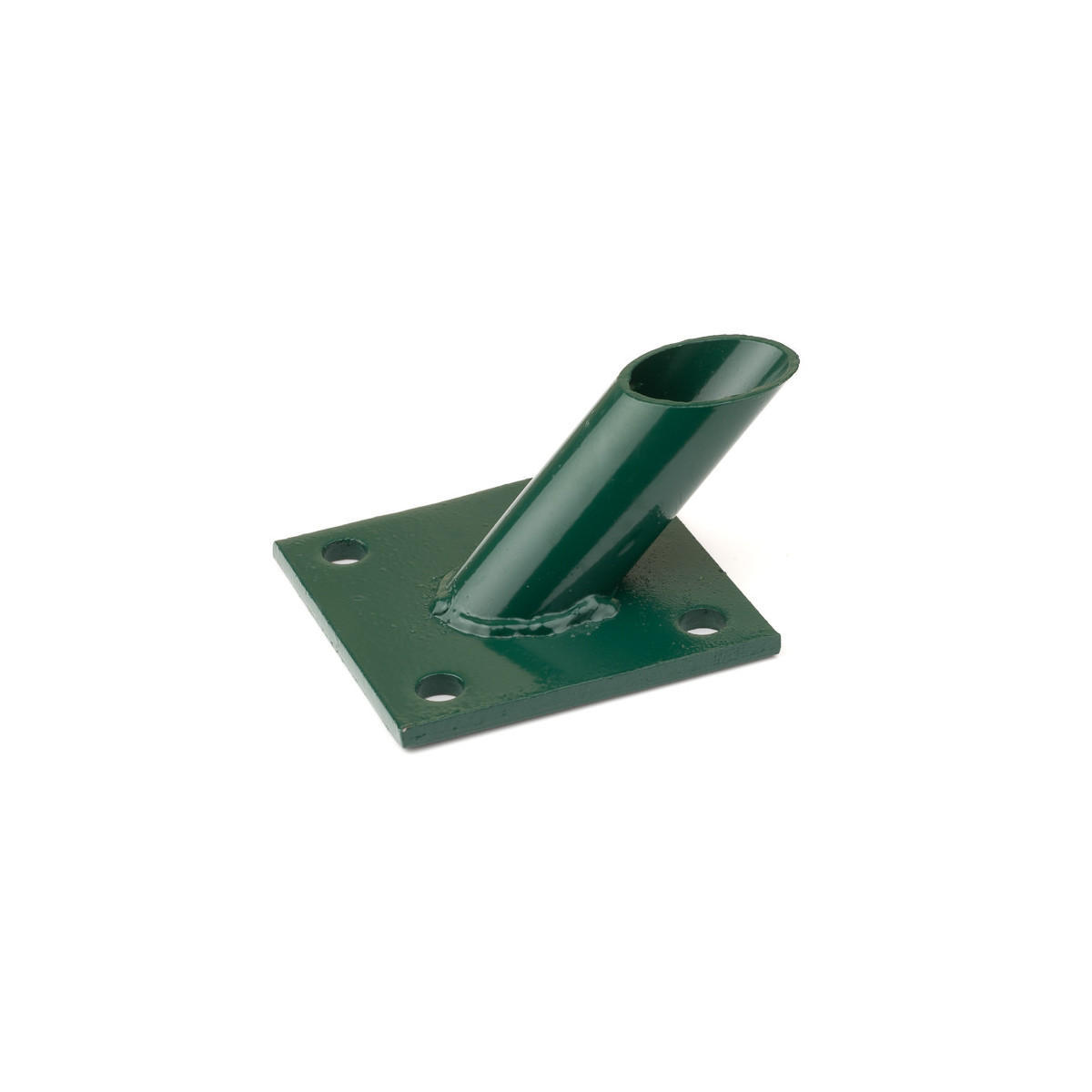 Base plate for brace post 38mm / ZN+PVC6005