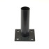 Base plate for post 48mm / ZN+PVC7016