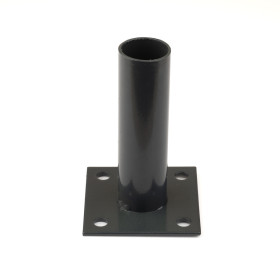 Základová pätka na stĺp 48mm / ZN+PVC7016