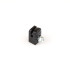 Connecting clip from plastic for tension wire with screw / black / packing 10 pcs