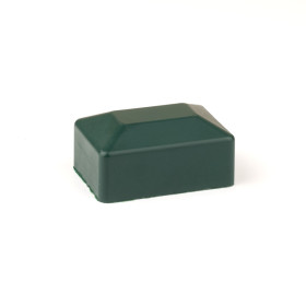 Cap PVC 60x40mm / green