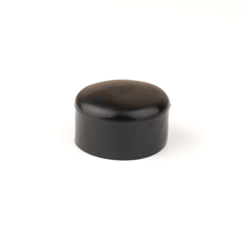 Cap PVC 48 mm / black