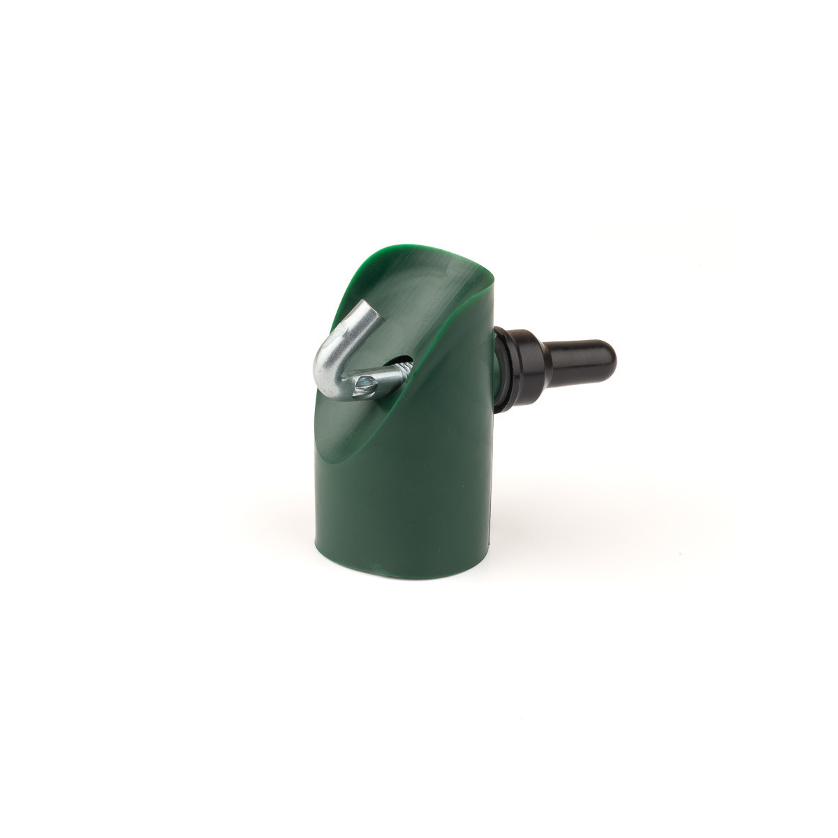 Cap for brace post 38mm / PVC / green / complete