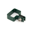 Panel clip for post 60x40mm / 5mm / ending / ZN+PVC6005