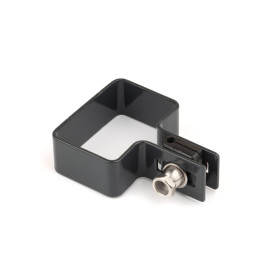 Príchytka panelu na stĺp 60x40mm / 4mm / koncová / ZN+PVC7016