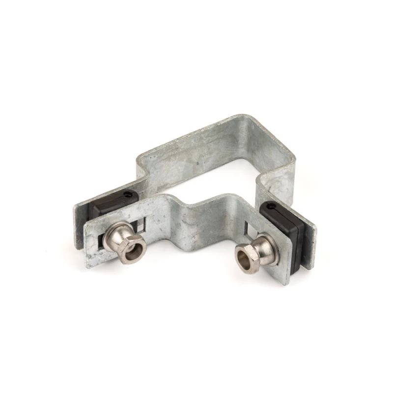 Táblarögzítő bilincs 60x40mm oszlopra / 5mm / sarok / HNZ