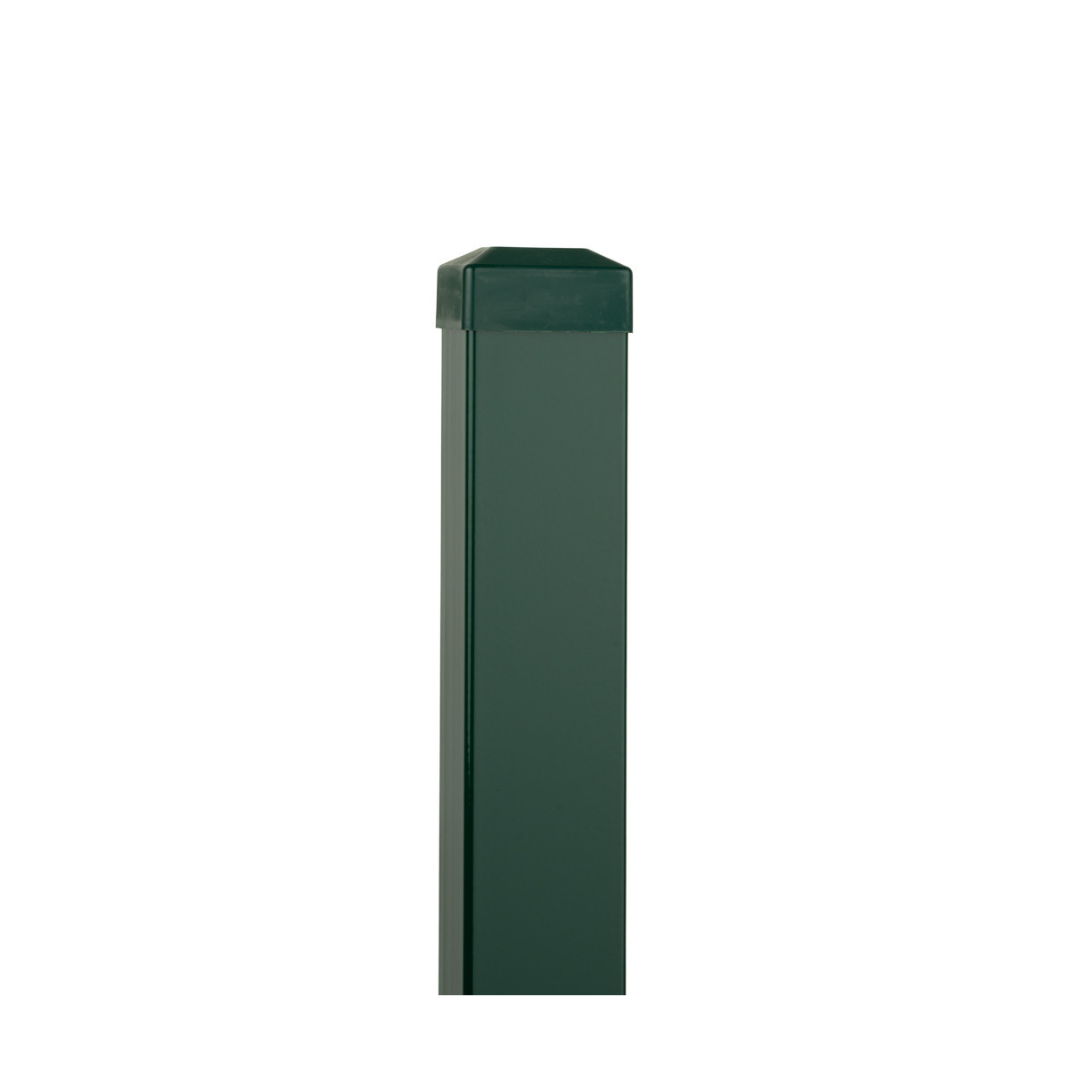 Zaunpfosten GALAXIA 60x40x1,50x1300 mit Fußplatte / ZN+PVC6005