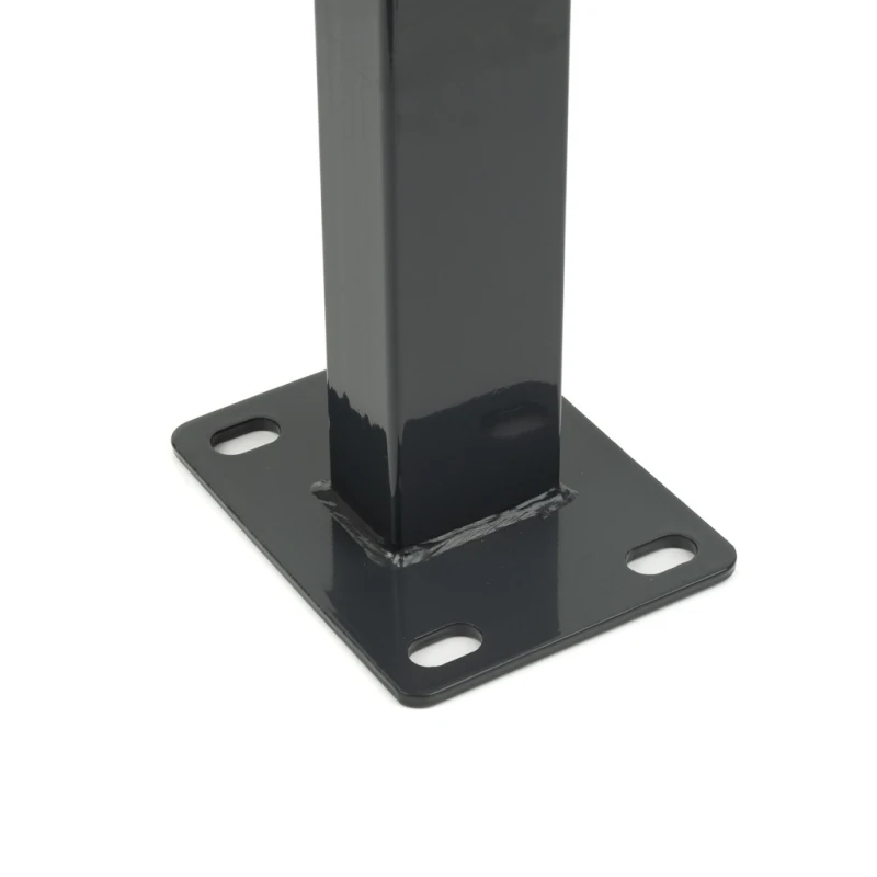 Post GALAXIA 60x40x1,50x1500 with base plate / ZN+PVC7016