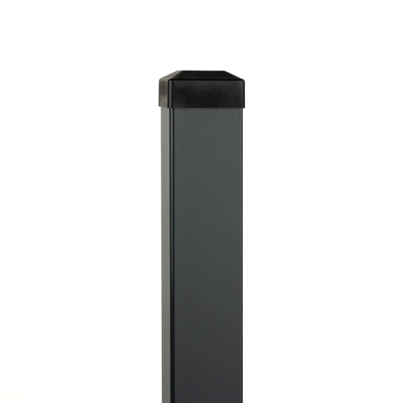 Słupek GALAXIA 60x40x1,50x1300 z stopą / ZN+PCV7016
