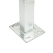 Post GALAXIA 60x40x1,50x1200 with base plate / HNZ
