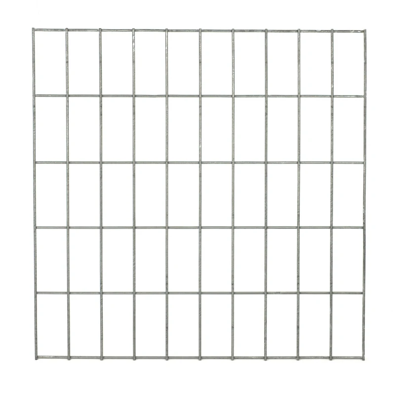 Gabion tábla / szemméret: 100x 50mm / huzal: 4,00mm / méret: 150x 50cm / ZN+AL