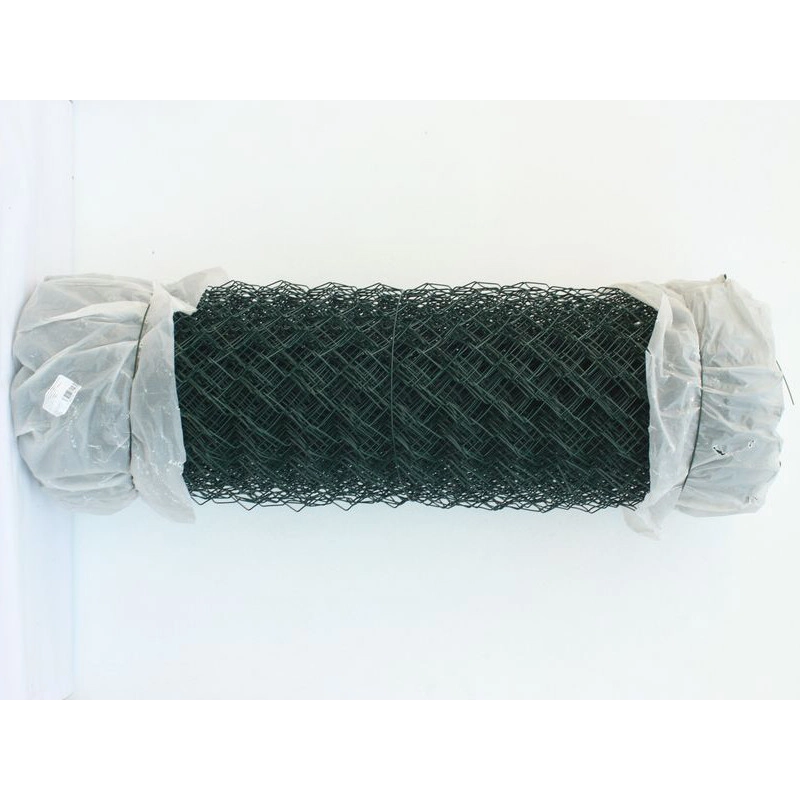 Chain link fence 50/2,50-1,65/150/15m / PVC BND / ZN+PVC6005