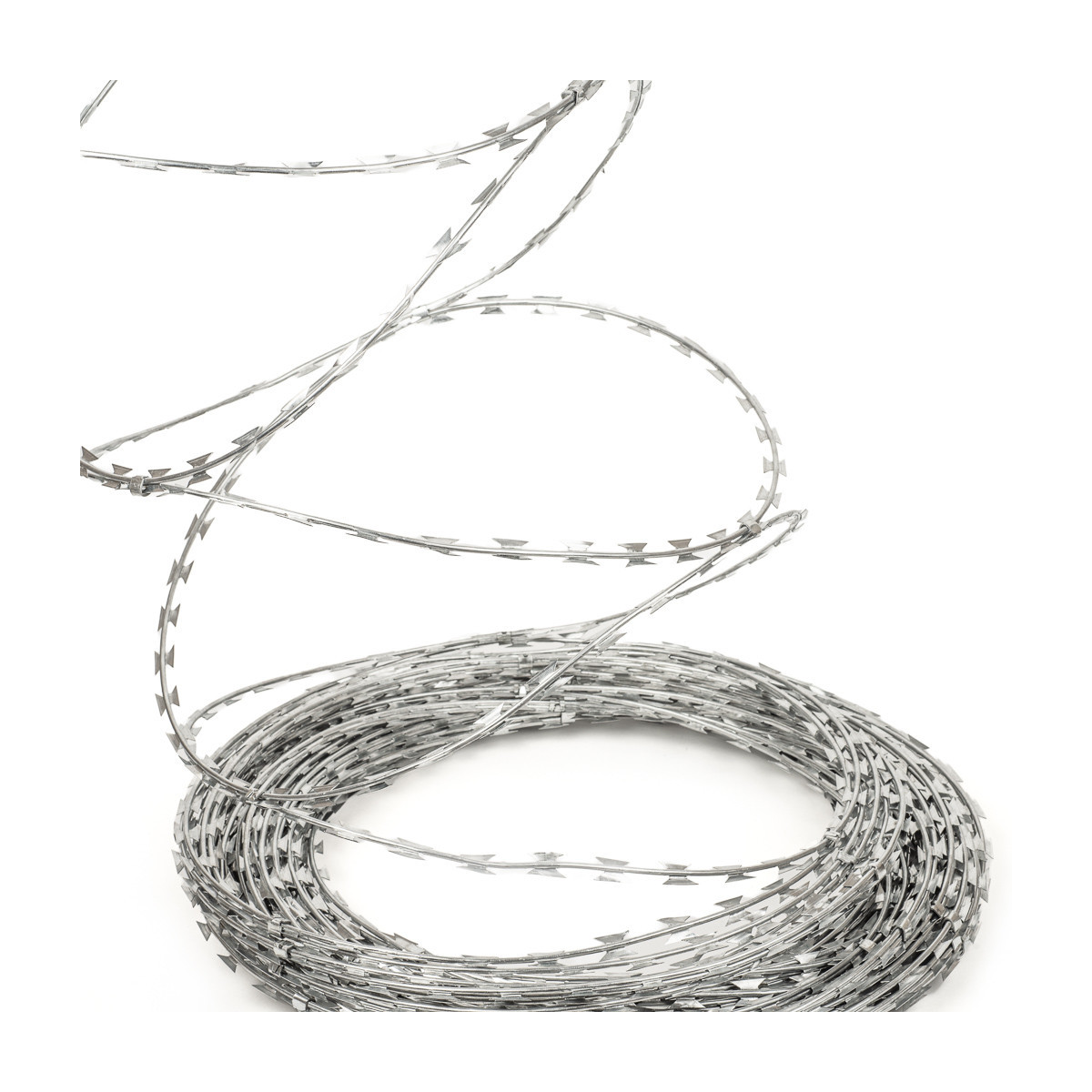 Barbed razor wire pack diameter 450 mm / 8 m