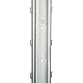 Weinbergpfahl - Endpfahl HRON / 60x40x2,00x2700 SH / S250GD+Z275 / ZN / Standardhaken