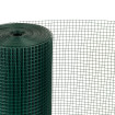 Welded mesh 13,0x13,0 / 1,20 / 1000 mm / 25m / ZN+PVC6005