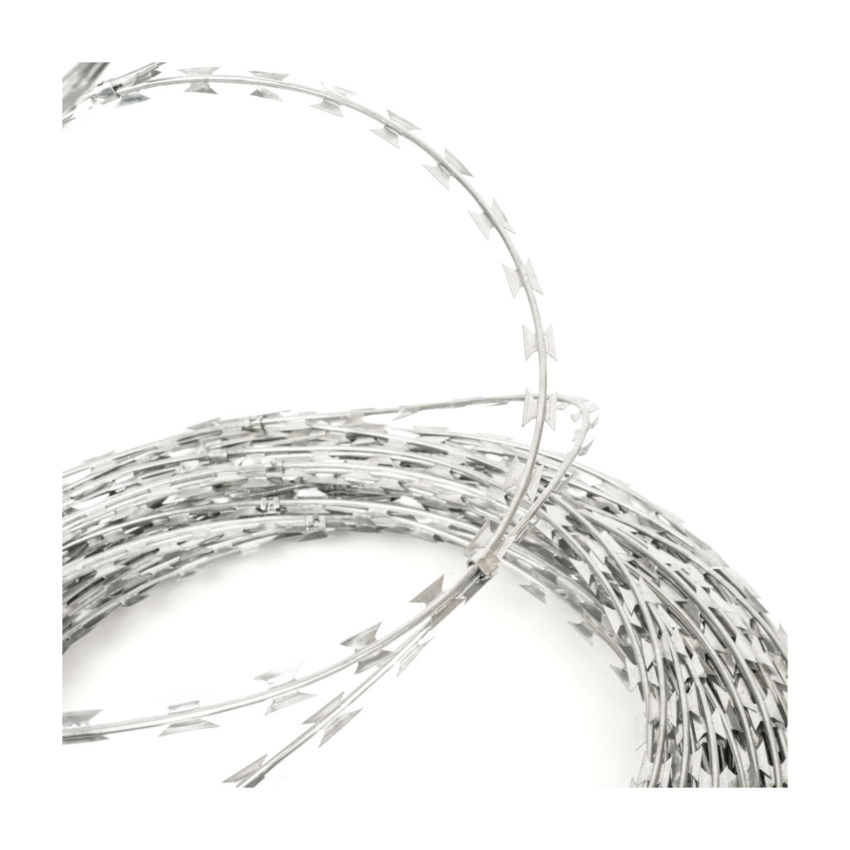 Barbed razor wire pack diameter 450 mm / 8 m