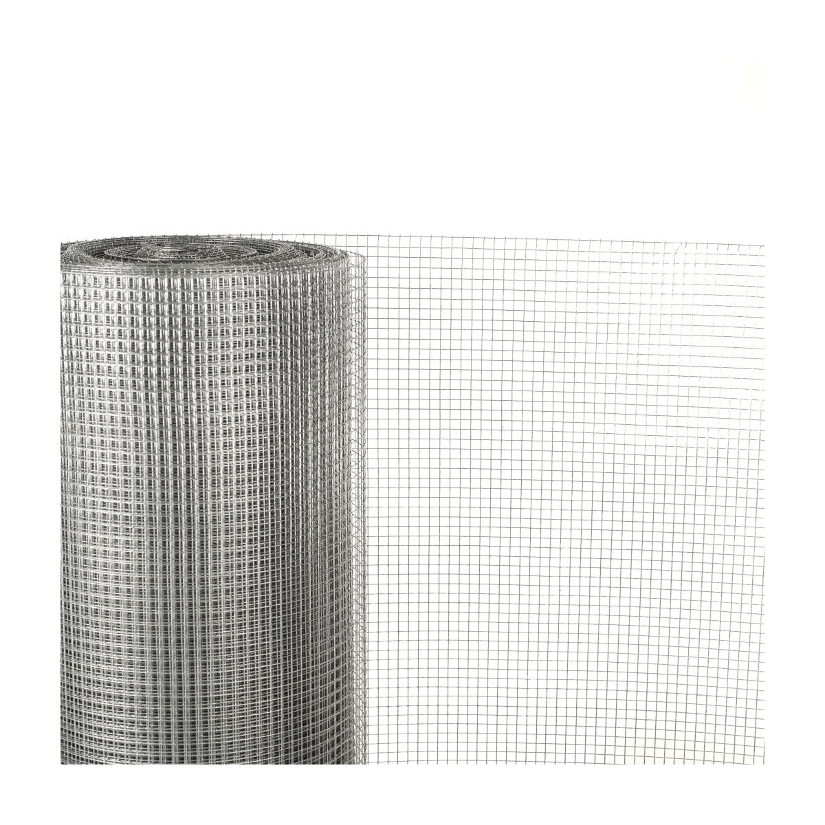 Welded mesh 10,0x10,0 / 0,80 / 1000 mm / 25m / ZN